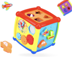 Музикален активен куб с пиано