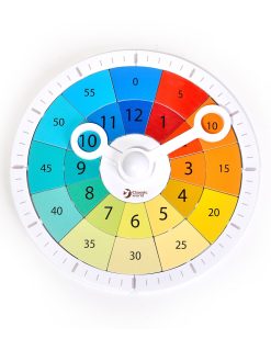 Дървен образователен часовник