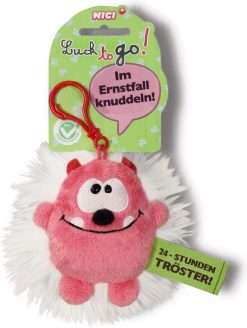 Ключодържател Таласъм розово/бял 10 см.