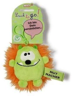 Ключодържател Таласъм зелен/оранжев 10 см.