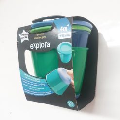 Контейнер за кърма Tommee Tippee Explora, 2 бр. зелен