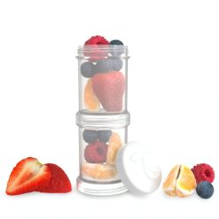 Контейнери за ?
рана и су?
о мляко Twistshake - 2 бр. по 100 мл бял