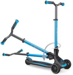 Тротинетка за деца и възрастни Globber Ultimum - Небесно синя